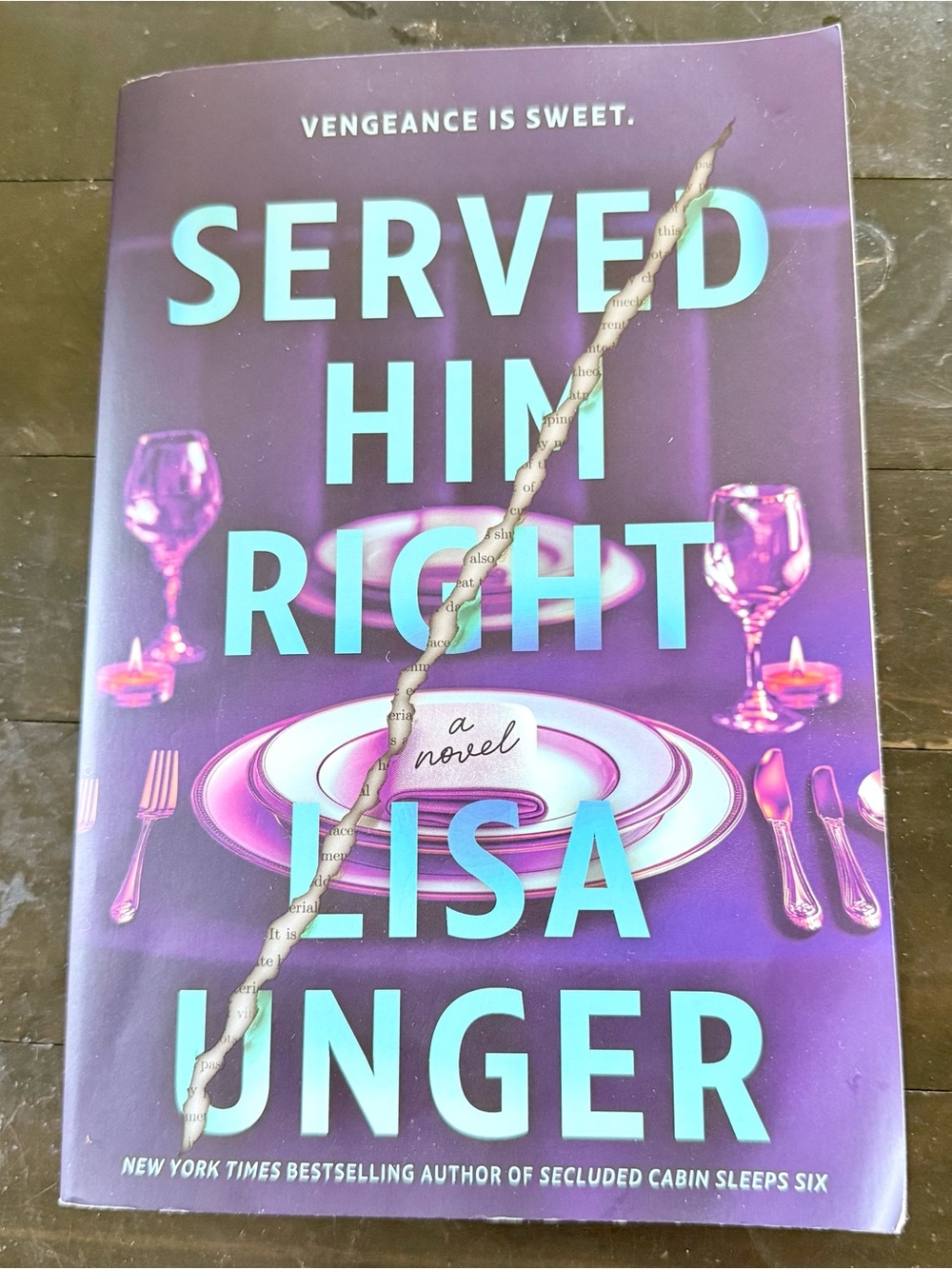 🔥4 for $30!🔥📘💜Served Him Right by Lisa Unger💜📘